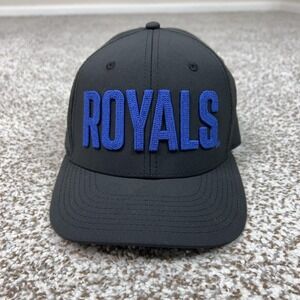 Kansas City Royals Hat Cap Snap Back Mens Black Blue MLB Baseball Casual Sports